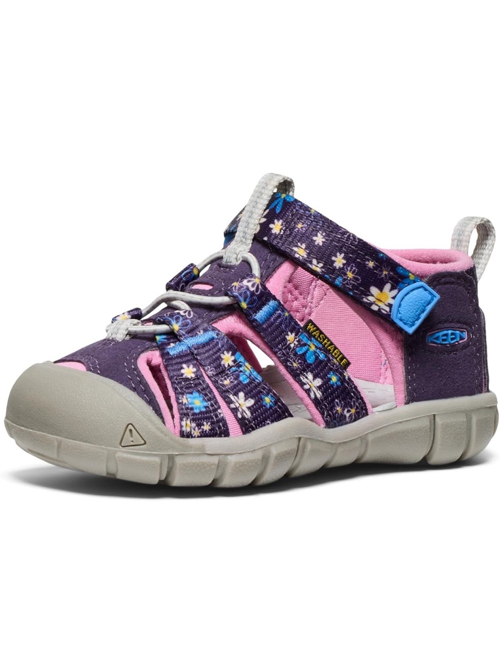 KEEN Seacamp 2 CNX Floral Water Sandals Purple Toddler 7